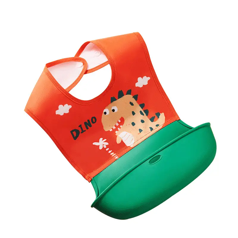 Baby Waterproof Bib for Eating Silicone Anti-Dirty - Image 20
