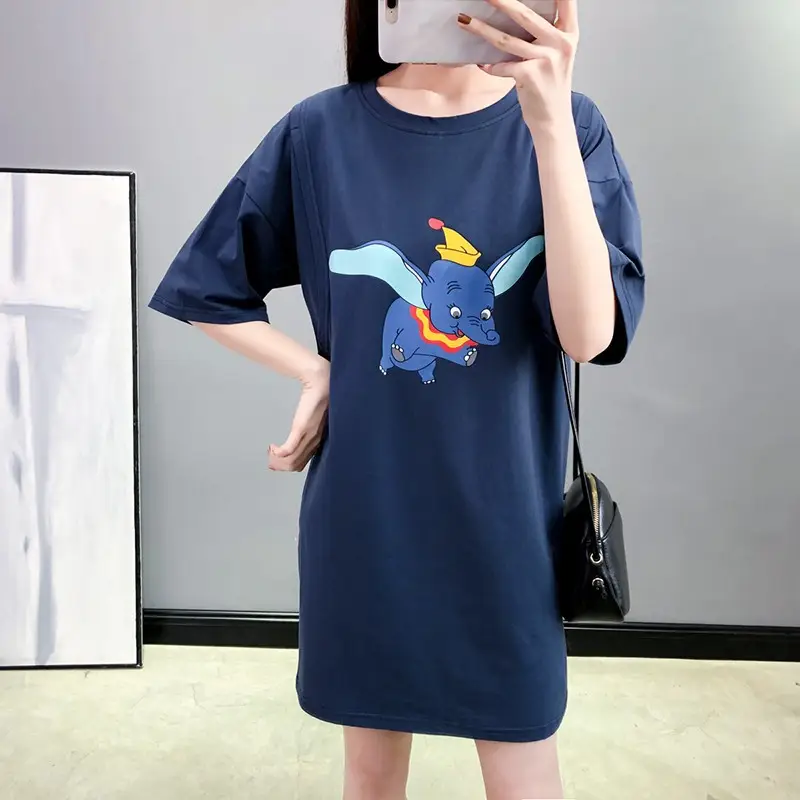 2022 Summer T-shirt Moon Cartoon Pregnant Mom Short Sleeve — feature 11