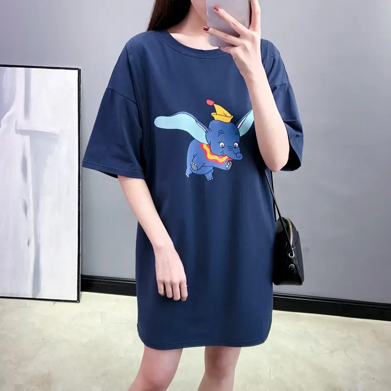2022 Summer T-shirt Moon Cartoon Pregnant Mom Short Sleeve — feature 12