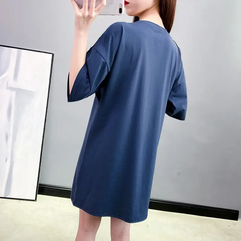 2022 Summer T-shirt Moon Cartoon Pregnant Mom Short Sleeve — feature 13