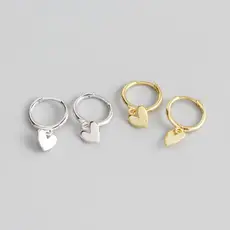 YHE0505 Gold Zircon Stud Earrings S925 Silver — feature 9