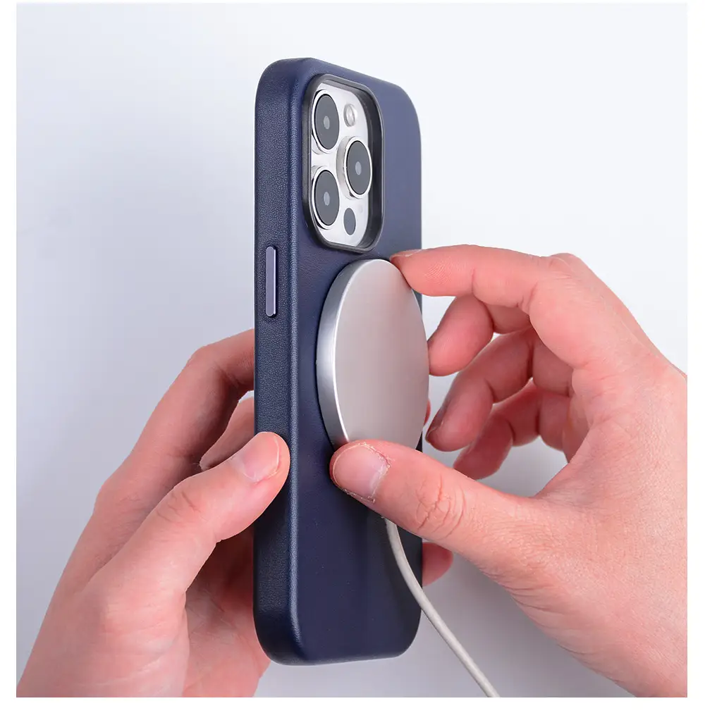 Anti-Fall Magnetic Phone Case 14 Pro Orange — feature 13