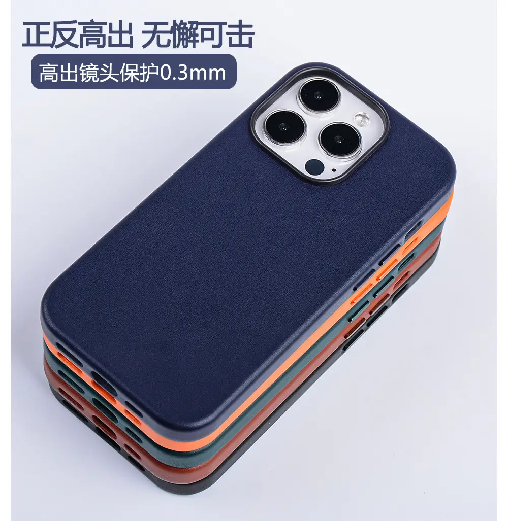 Anti-Fall Magnetic Phone Case 14 Pro Orange — feature 8