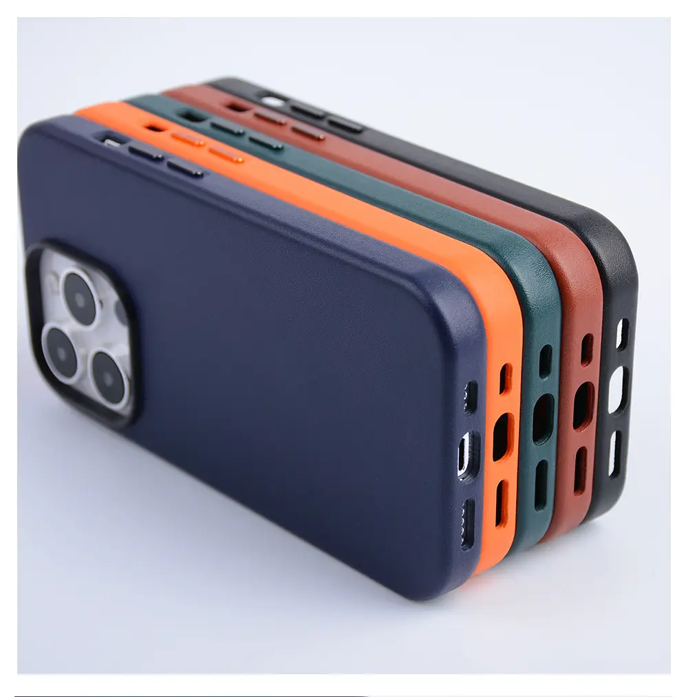 Anti-Fall Magnetic Phone Case 14 Pro Orange — feature 9