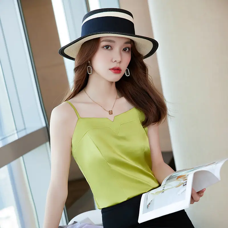 Elastic Slim Camisole Top for Women Summer 2026 - Image 4