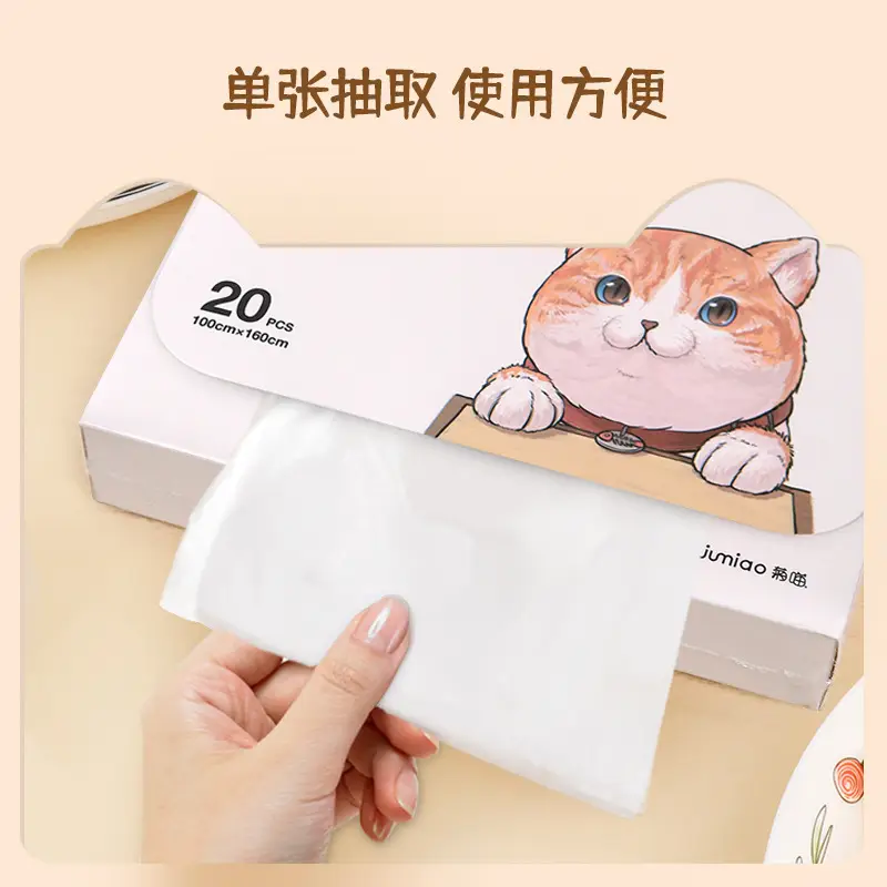 Disposable Tablecloth 3 Pack Cat Design 20x20cm - Image 13