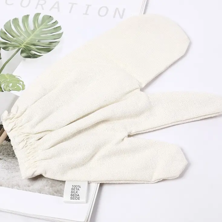 Silk Bath Towel Gloves for Men Women Export Quality - Image 3