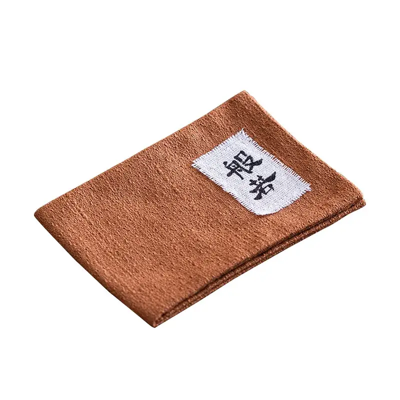 New Chinese Style Tea Towel Absorbent Dark Gray