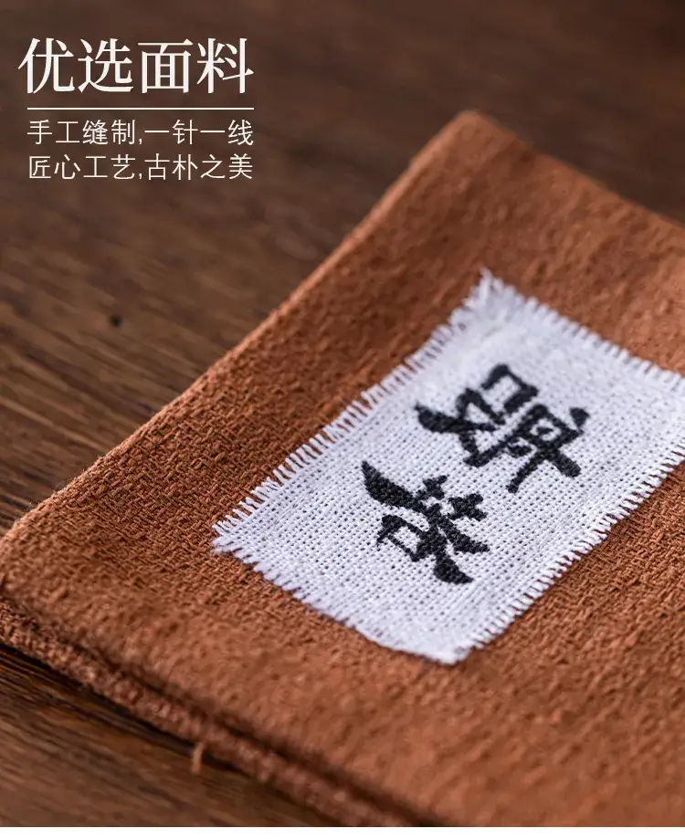 New Chinese Style Tea Towel Absorbent Dark Gray — feature 12