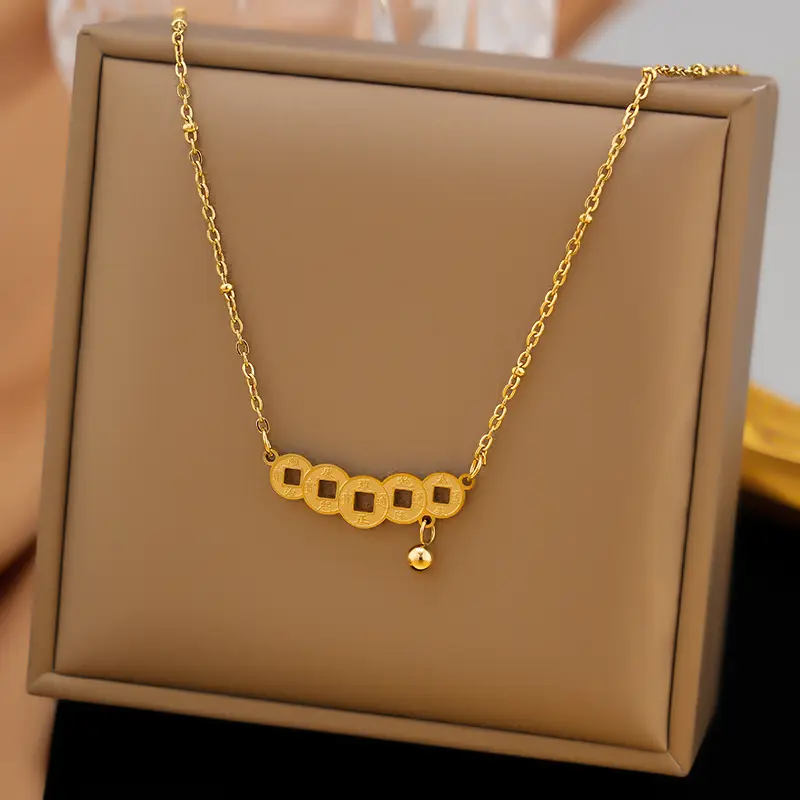 Vintage Copper Foot Chain Women's Bell Design
