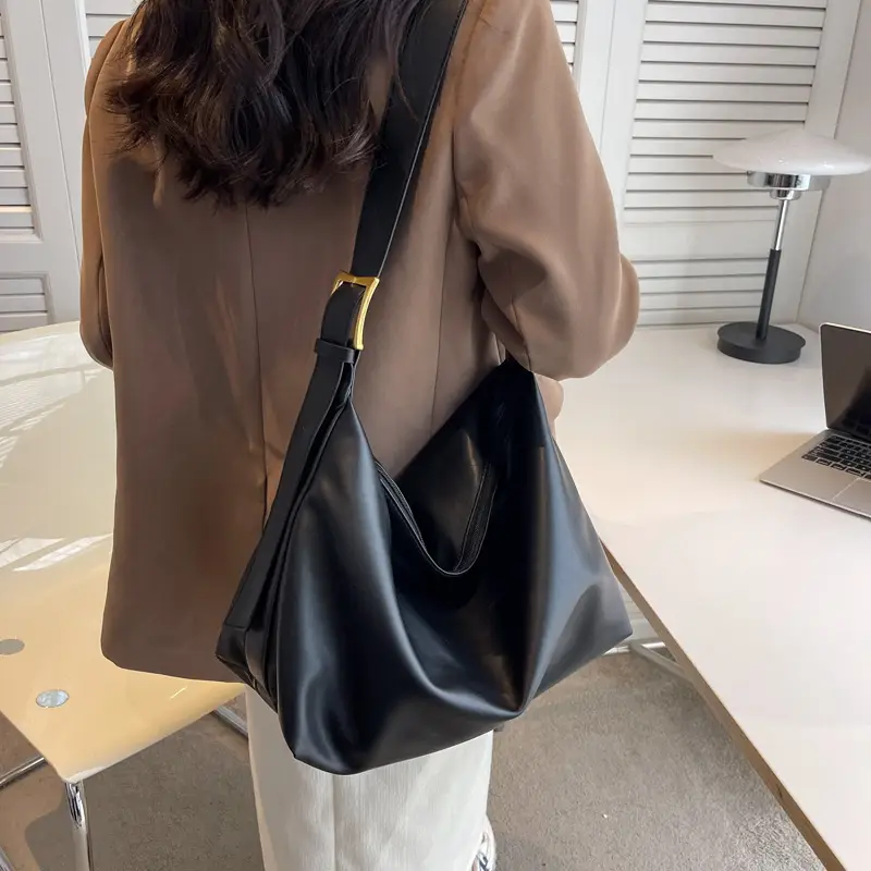 Korean Retro Shoulder Bag Brown Women 2026 - Image 2