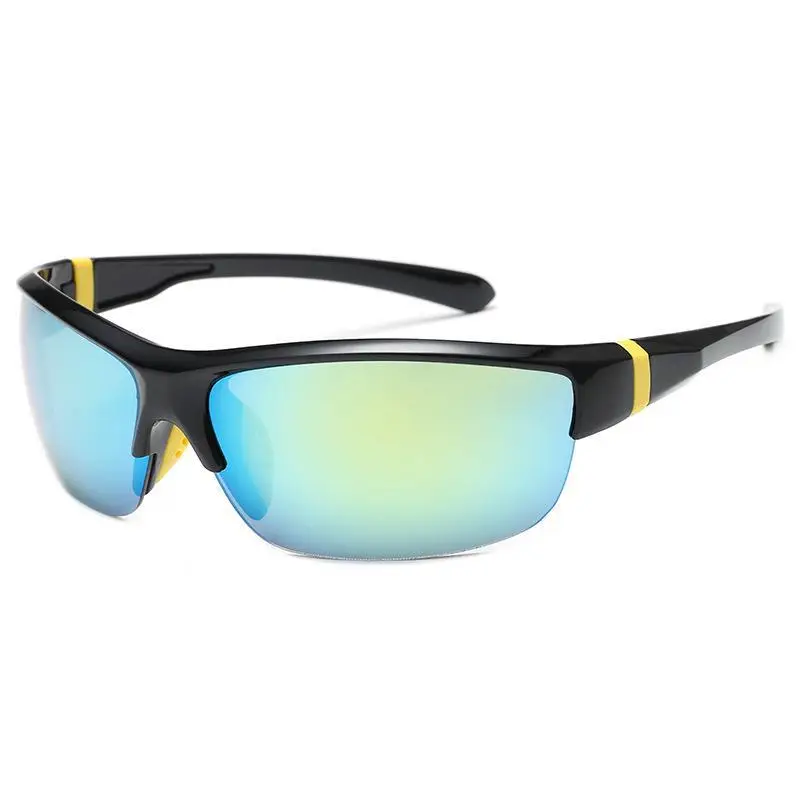 Men Windproof Sunglasses with Yellow Lensed Protector - Image 2