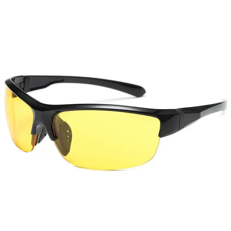 Men Windproof Sunglasses with Yellow Lensed Protector - Image 9