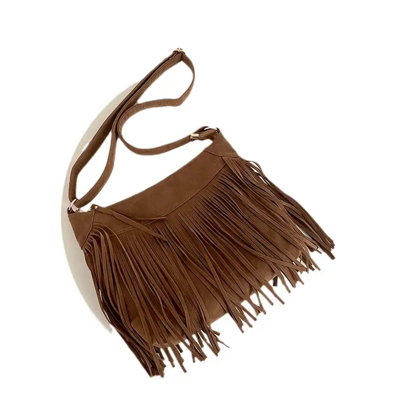 Retro Tassel Crossbody Bag for Women 2026 Summer - Image 6