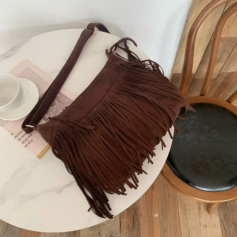 Retro Tassel Crossbody Bag for Women 2026 Summer — feature 12