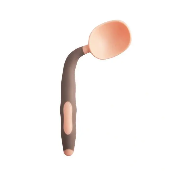 Baby Learning Spoon Tilt Tableware Soft Hair Tool - Image 4
