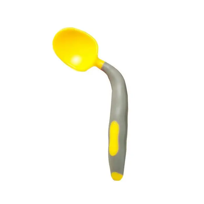 Baby Learning Spoon Tilt Tableware Soft Hair Tool - Image 5