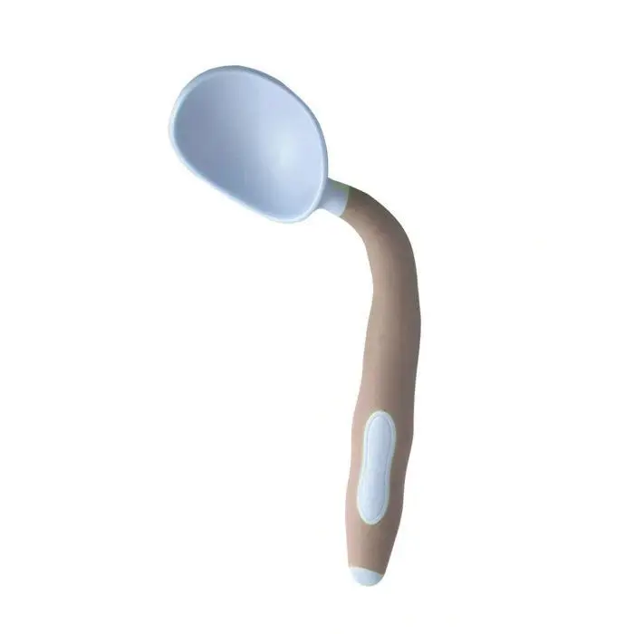 Baby Learning Spoon Tilt Tableware Soft Hair Tool - Image 6