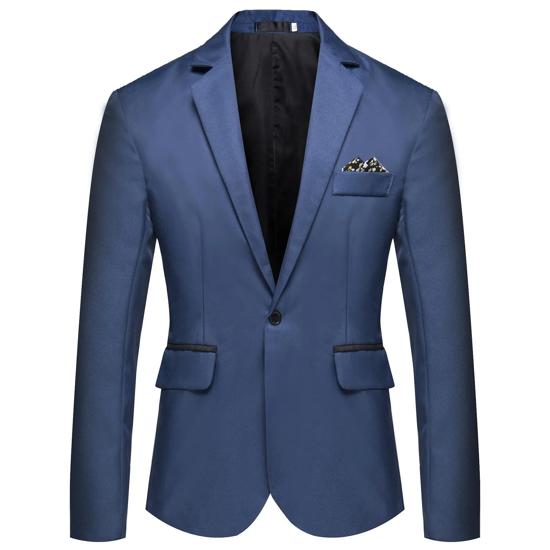 Men's Pink Solid Color Business Suit AliExpress Large — feature 16