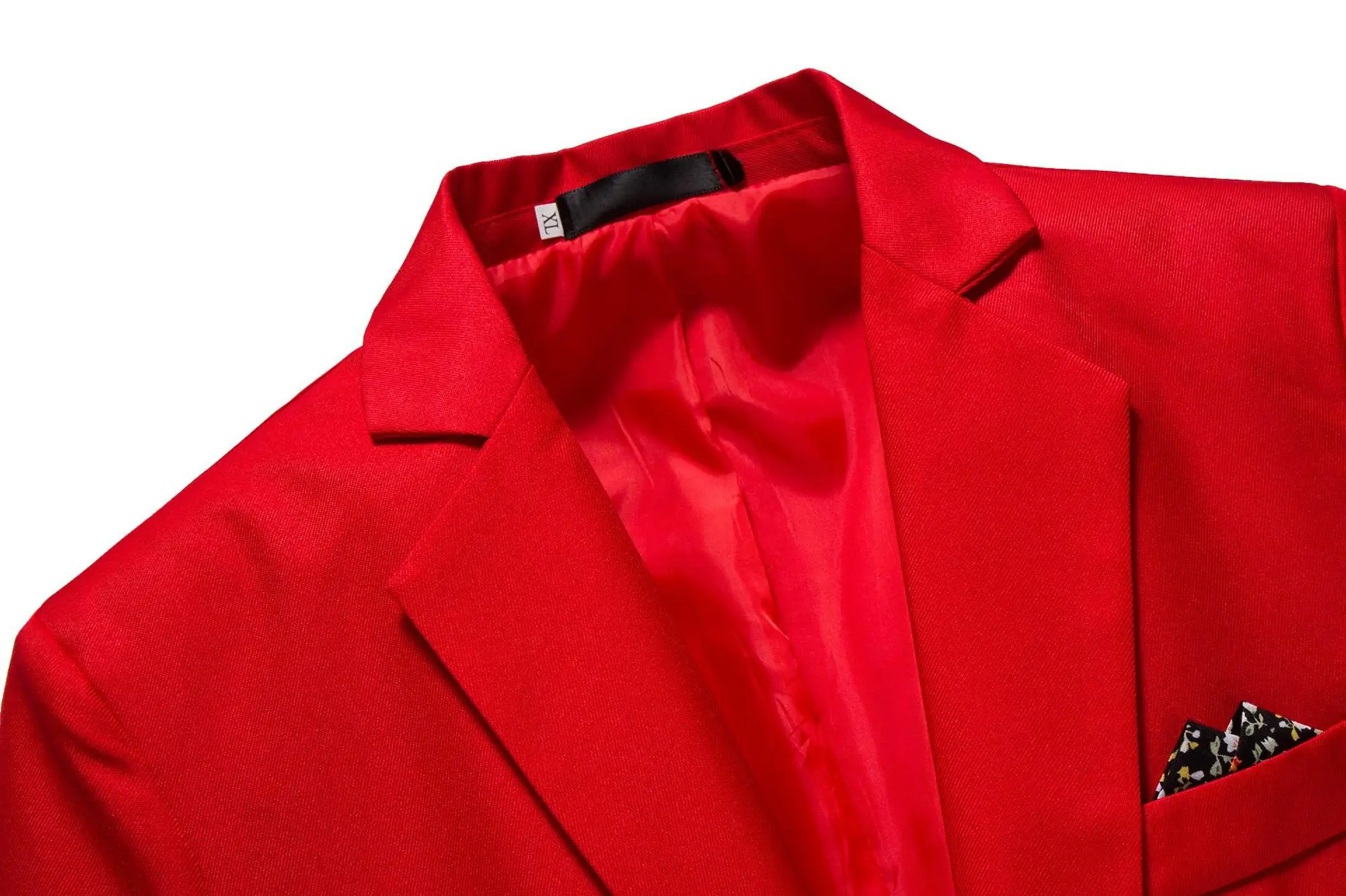 Men's Pink Solid Color Business Suit AliExpress Large — feature 18