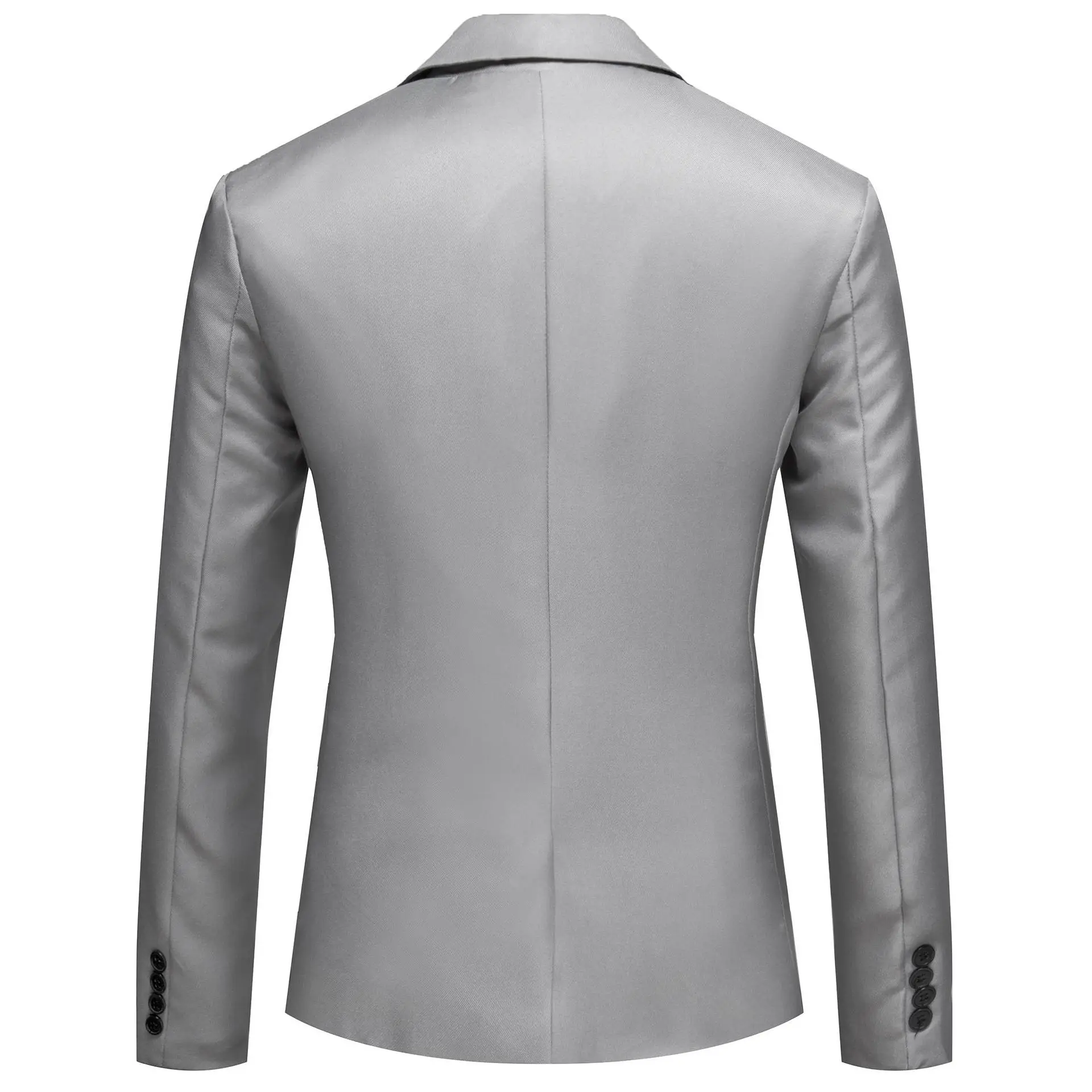 Men's Pink Solid Color Business Suit AliExpress Large — feature 5