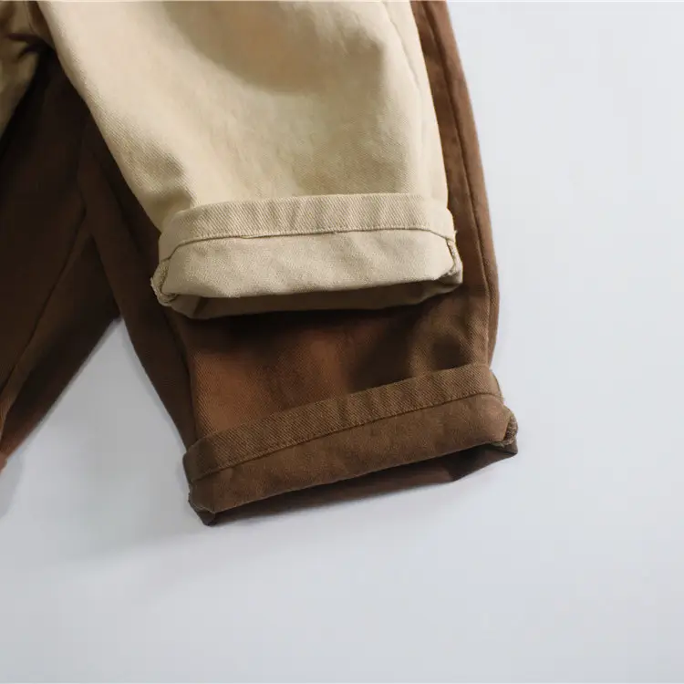 Spring Girls' Beige Cotton Shorts Casual Loose Fit — feature 8