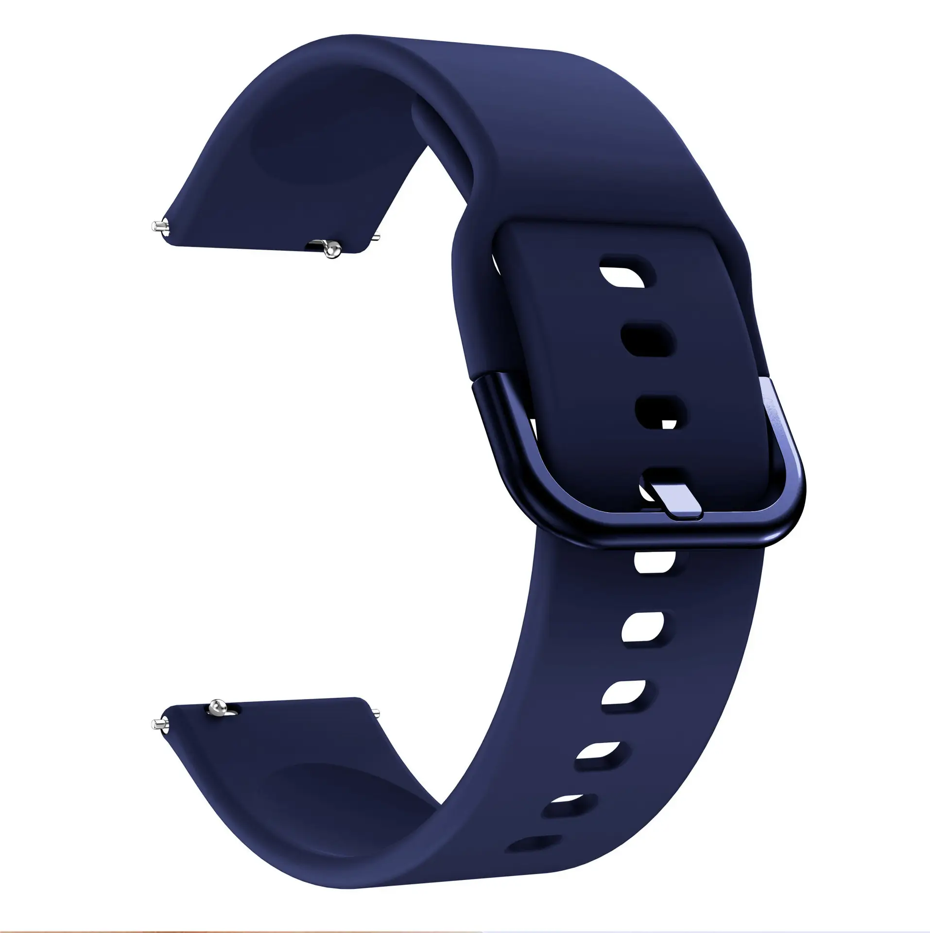 Yellow Silicone Smart Watch Strap for Samsung Watch4/5 & Huawei Gt3/4 - Image 10