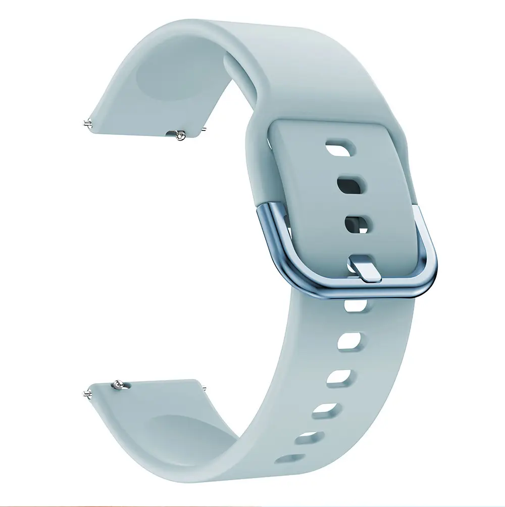 Yellow Silicone Smart Watch Strap for Samsung Watch4/5 & Huawei Gt3/4 - Image 8
