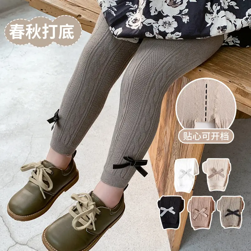 Girls Cotton Leggings Winter Warm Western Style - Image 9