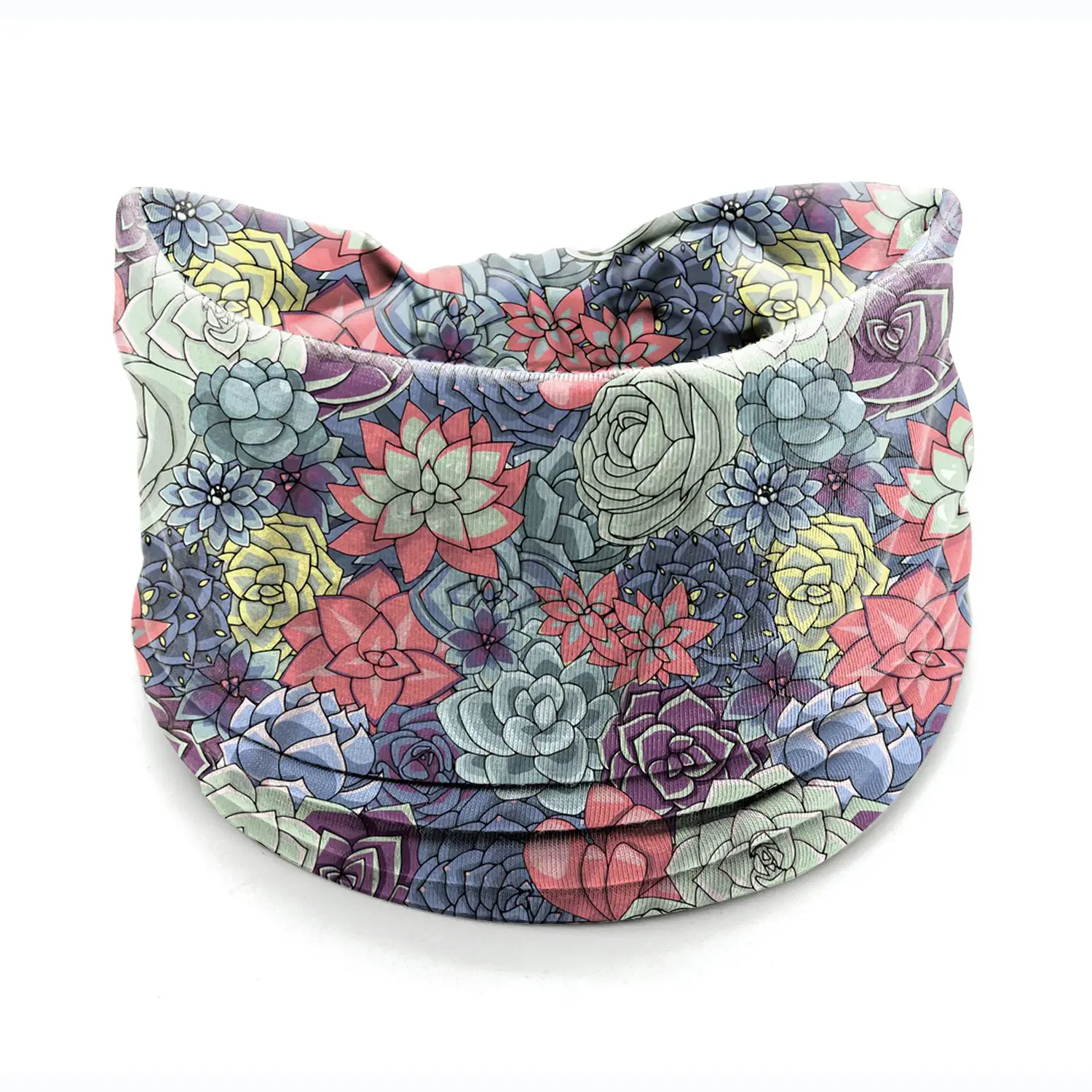 European American Women's African Print Hair Band Wide Edge Elastic Knot Sports Yoga Headband - Image 95