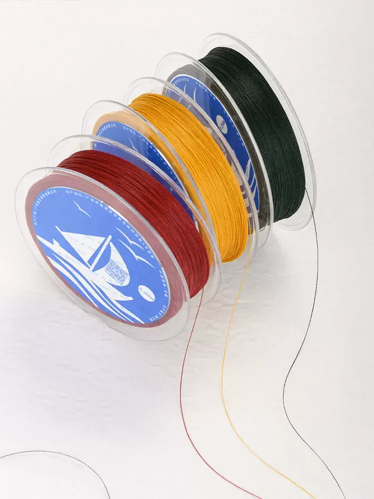 Extremely Fine 0.2 Wax Line Braided Rope Gold Ring Winding Line — feature 4