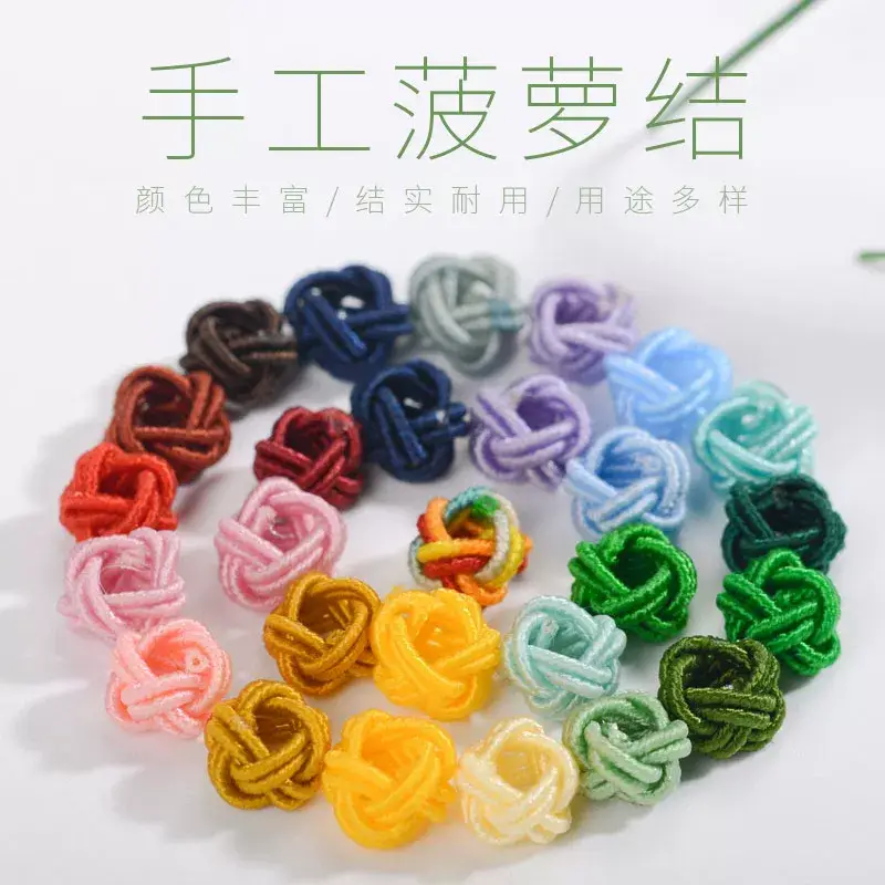 Small Pineapple Knot Buckles 100 Pack Coils — feature 2