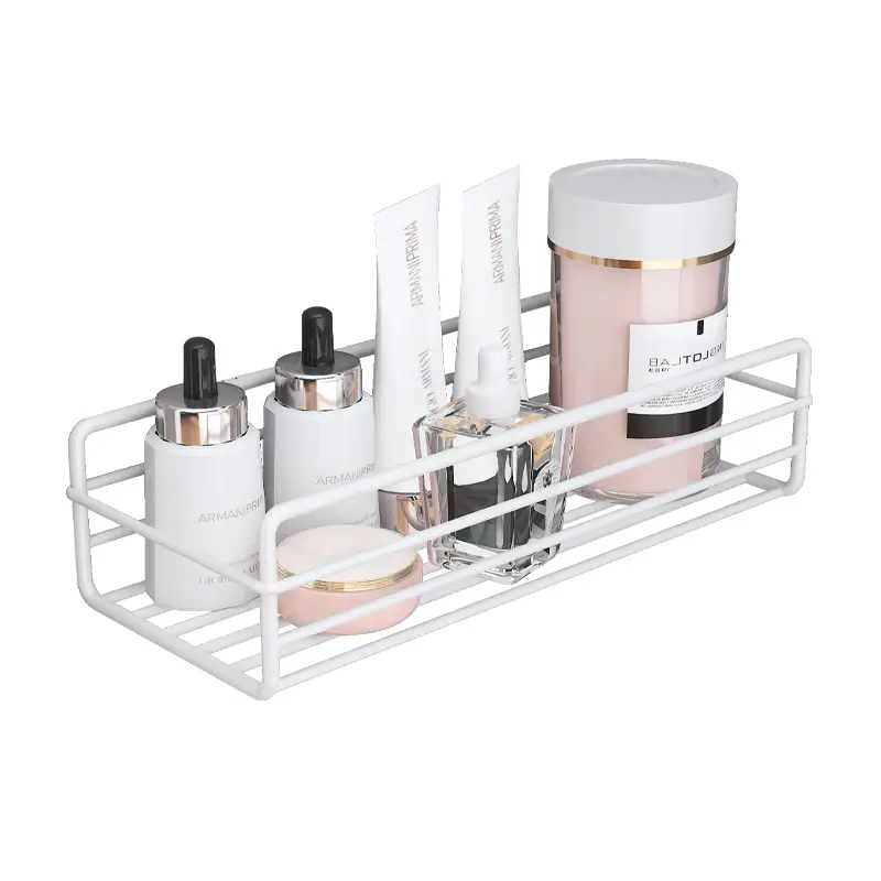 No-Drill Wall-Mounted Bathroom Storage Rack - Image 11