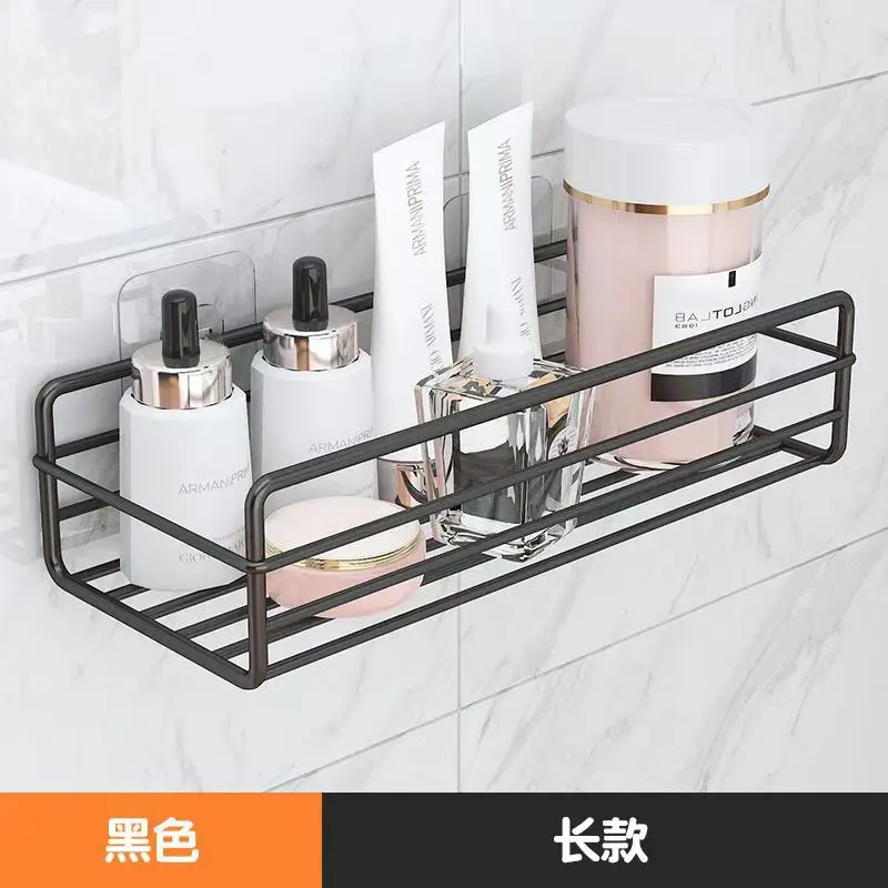 No-Drill Wall-Mounted Bathroom Storage Rack - Image 3
