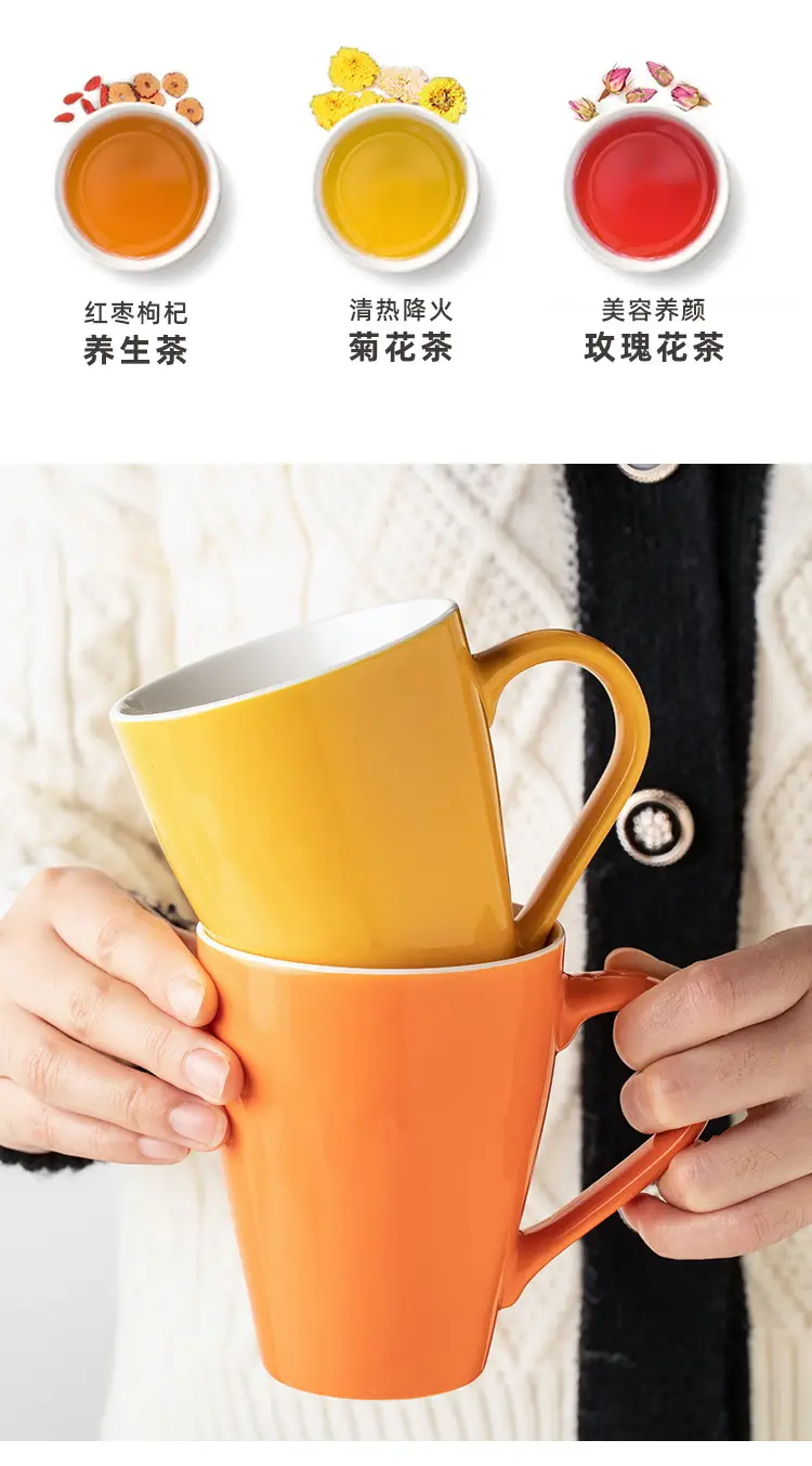 Green Ceramic Couple Mug 350ml — feature 10