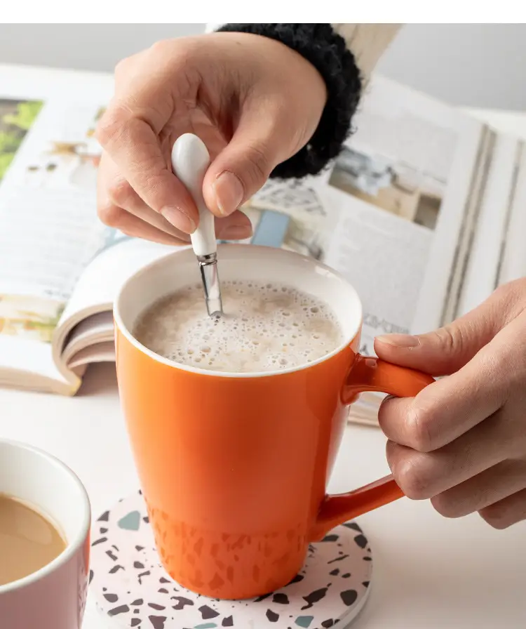 Green Ceramic Couple Mug 350ml — feature 7