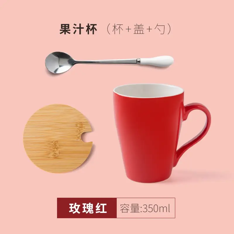 Green Ceramic Couple Mug 350ml - Image 15