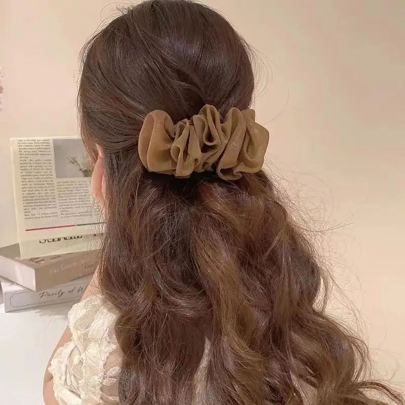 Korean-style Mesh Hairpin Women Large Spring Clip - Image 7