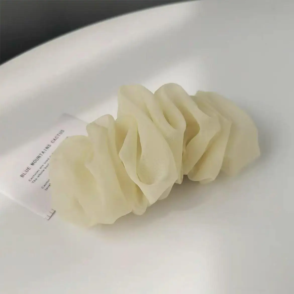 Korean-style Mesh Hairpin Women Large Spring Clip - Image 2