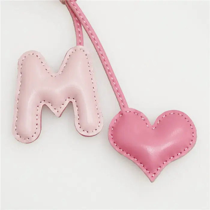 M Heart Ornament for Women's Bags & Gifts