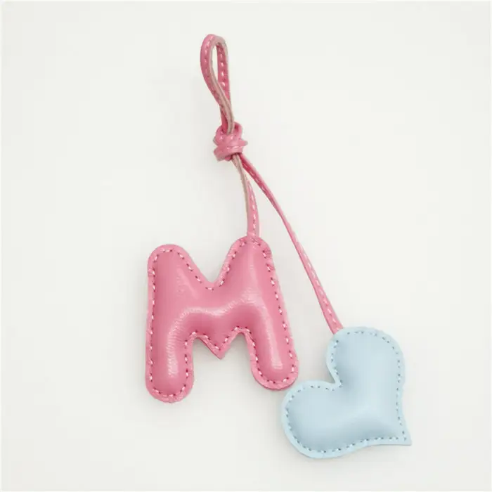 M Heart Ornament for Women's Bags & Gifts