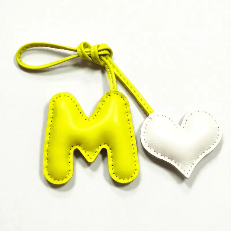M Heart Ornament for Women's Bags & Gifts
