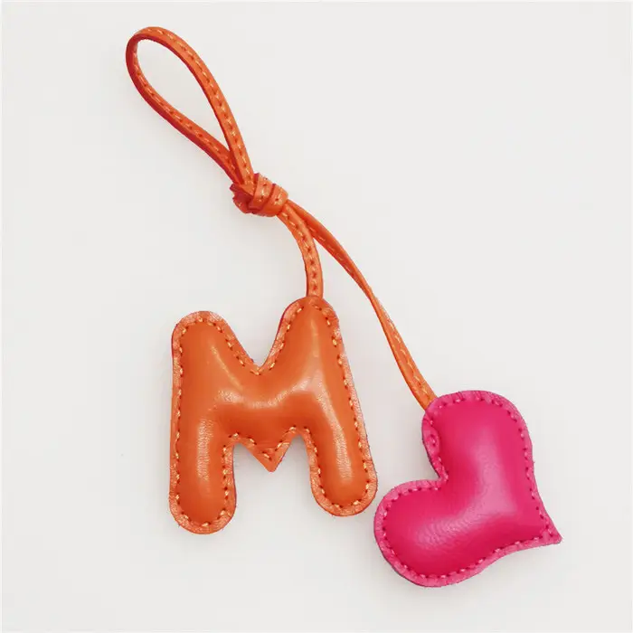 M Heart Ornament for Women's Bags & Gifts