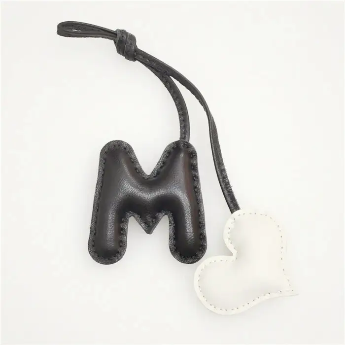 M Heart Ornament for Women's Bags & Gifts