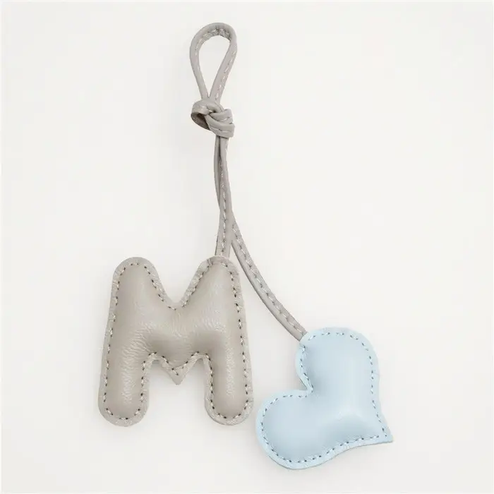 M Heart Ornament for Women's Bags & Gifts
