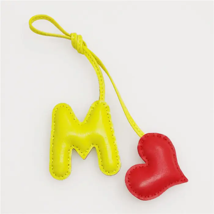M Heart Ornament for Women's Bags & Gifts