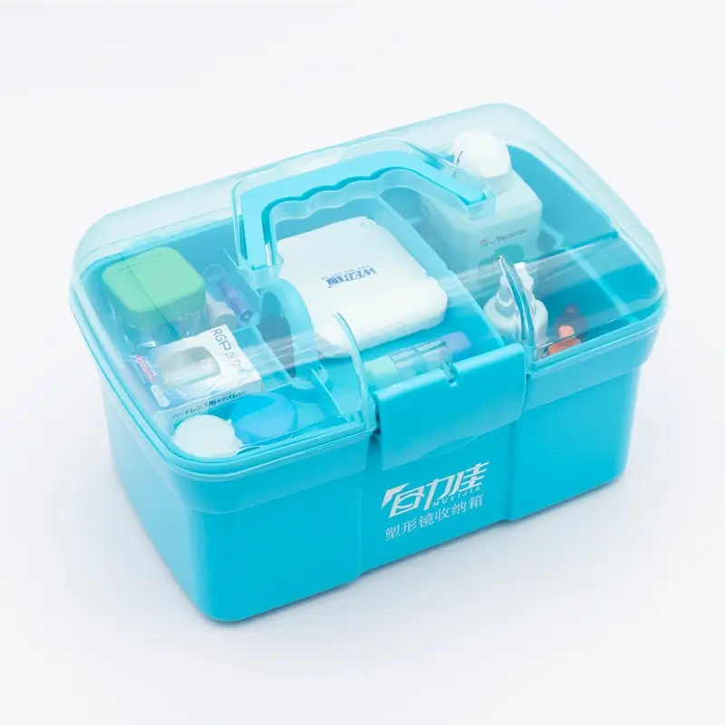 Portable Rigid Glasses Care Box Pink - Image 4