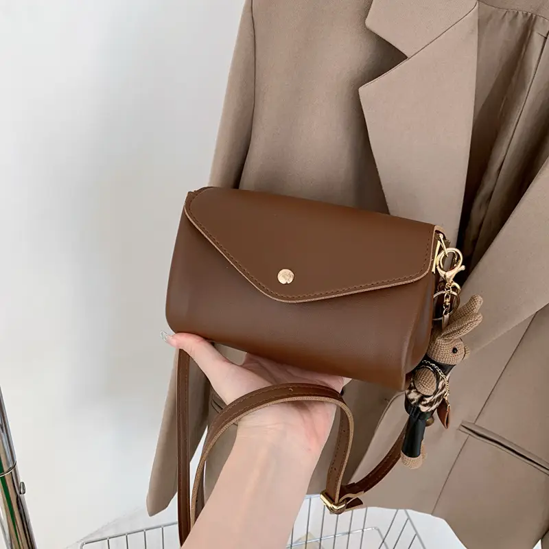 Bags for Women 2022 Autumn and Winter New Versatile Fashionable Cylindrical Bag Multi-Layered Large Capacity Single Shoulder Crossbody Simple Casual - Image 11