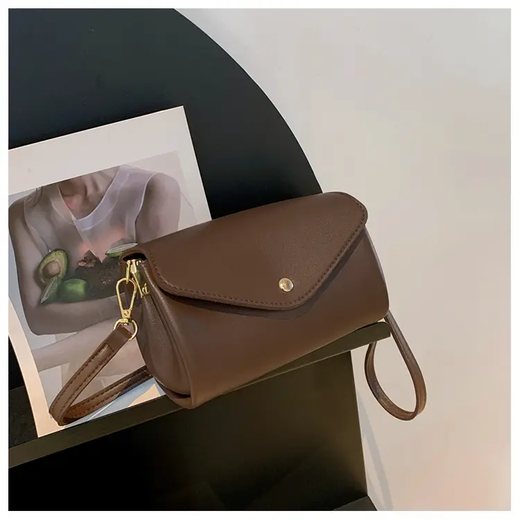 Bags for Women 2022 Autumn and Winter New Versatile Fashionable Cylindrical Bag Multi-Layered Large Capacity Single Shoulder Crossbody Simple Casual - Image 6