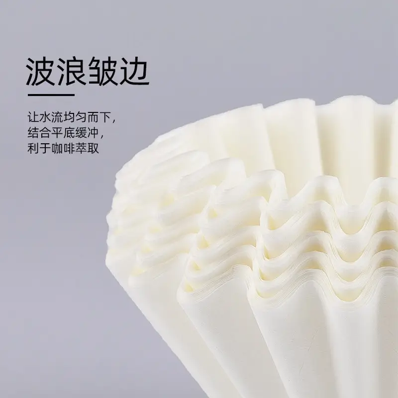 W185 Cake-Shape Coffee Filter Paper 50g Drip